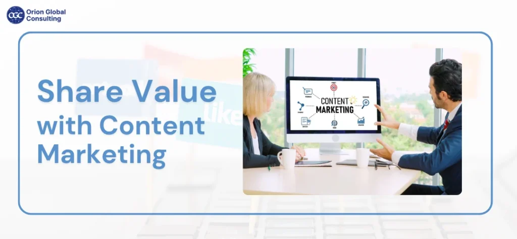 Share Value with Content Marketing