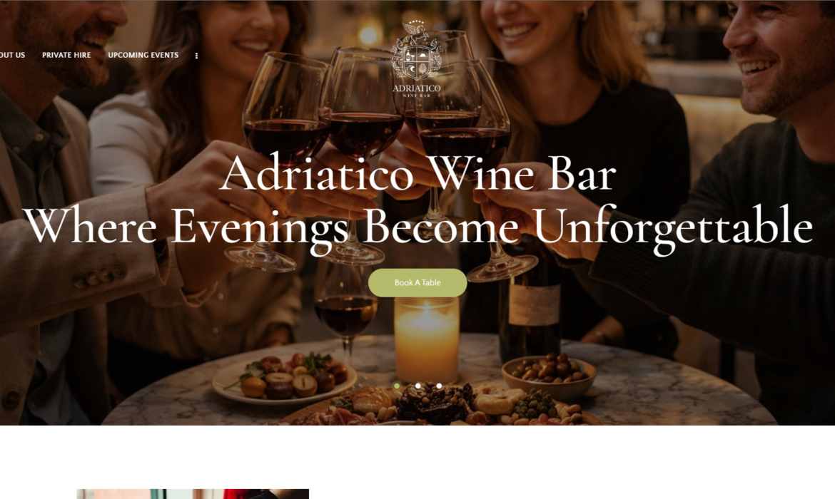 CASE STUDY: Adriatico Wine Bar